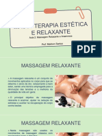 Aula 2 - Massagem Relaxante e Anamnese