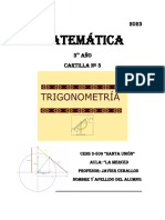 Cartilla 3 Matemática - Trigonometría CENS 3-509