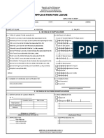 CS Form No. 6 Revised 2020 Application For Leave Fillable 1