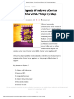 Migrate Windows Vcenter Server 6.5 To VCSA 7 - Mastering VMware