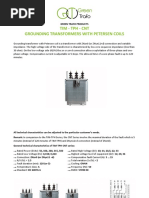 Grounding Transformer With Petersen Coil