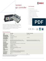 IDEC FT1A Touch Datasheet