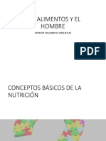 1 Los Alimentos y El Hombre