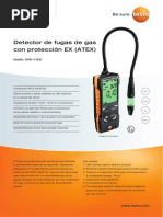 Testo 316 1 Ex - Ficha de Datos