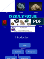 Crystal Structure PPT