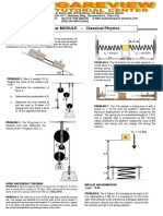 Review Module 11 Classical Physics Part 2