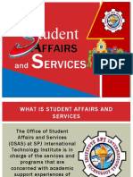 Student Affairs and Services