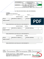 Formato Toma de Signos Enfermeria Ancianato