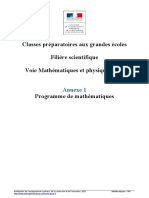 Programme MP