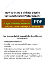 Buildingsductilefor Good Seismic