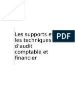 Les Supports Et Les Techniques D'audit