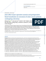 Zheng Liu Anemie Et Transf Et Colon Et Complications Gastroenterology Report 2020