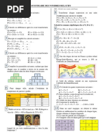 X 5-6-3 Soustraire Des Nombres Relatifs