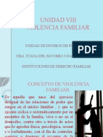 Unidad Viii Violencia Familiar