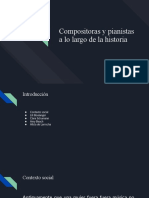 Compositoras Pianistas