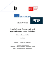 A LoRa-based Framework With Applications To Smart Building