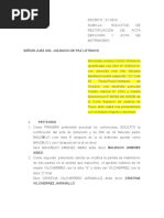 BAUDILIO Rectificacion de Partida