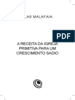 Receita Da Igreja Primitiva para Um Crescimento Sadio