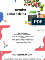 Suplementos Alimenticios - Exposición