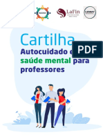 Cartilha Autocuidado em Saude Mental Professores