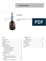 Bottle Top Dispenser User Manual