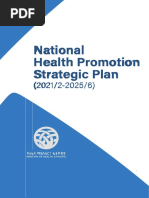 National Health Promotion Strategic Plan