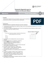 Prueba - 3ro - Sec - Primera Parte