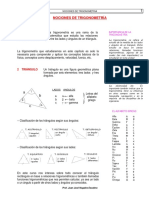 Nociones de Trigonometría