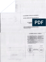 La Estructura Económica en El Esapcio Geografico