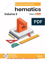 Mathematics Volume 3 Class 12 JEE