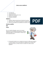 Evaluación de Diagnostico de Ciencias Naturales