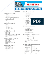 Ejercicios de Teoria de Conjuntos Pagina Educativa