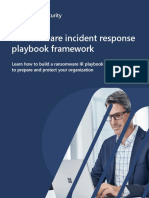 Ransomware Incident Response Playbook