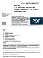 NBR 60598 - 1999 - Luminarias - Parte 2 Requisitos Particula