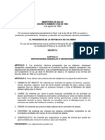 Decreto 2162 1983 Carnicos Procesados