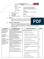 Procesos de Productos Pecuarios - LUIS GONZALES