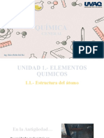 Clase 1. - Estructura Del Átomo