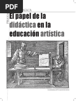 El Papel Del La Didactica en La Ed Artistica