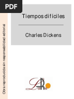 Tiempos Dificiles - Charles Dickens