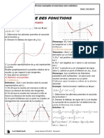 Etude Des Fonctions Cours Et Exercices Corriges