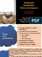 Introducción Al Seminario Ética Nicomaquea