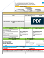 Application Form For License To Operate