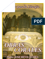 Bevilacqua Jose Obras Corales