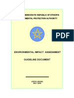 Ethiopian EIA Guidline