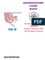 Gastrointestinal System Block: Case 4B