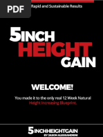 The 5 Inch Height Gain 6ft6 Method!