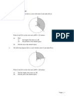 Radian Measure Worksheet 1