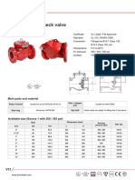 V51 American Flanged Swing Check Valve