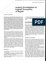 Field and Laboratory Investigation of Stripping in Asphalt Pavements: State of The Art Report