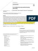 Diagnosing Growing Pains in Children by Using Machine Learning A Cross Sectional Multicenter Study